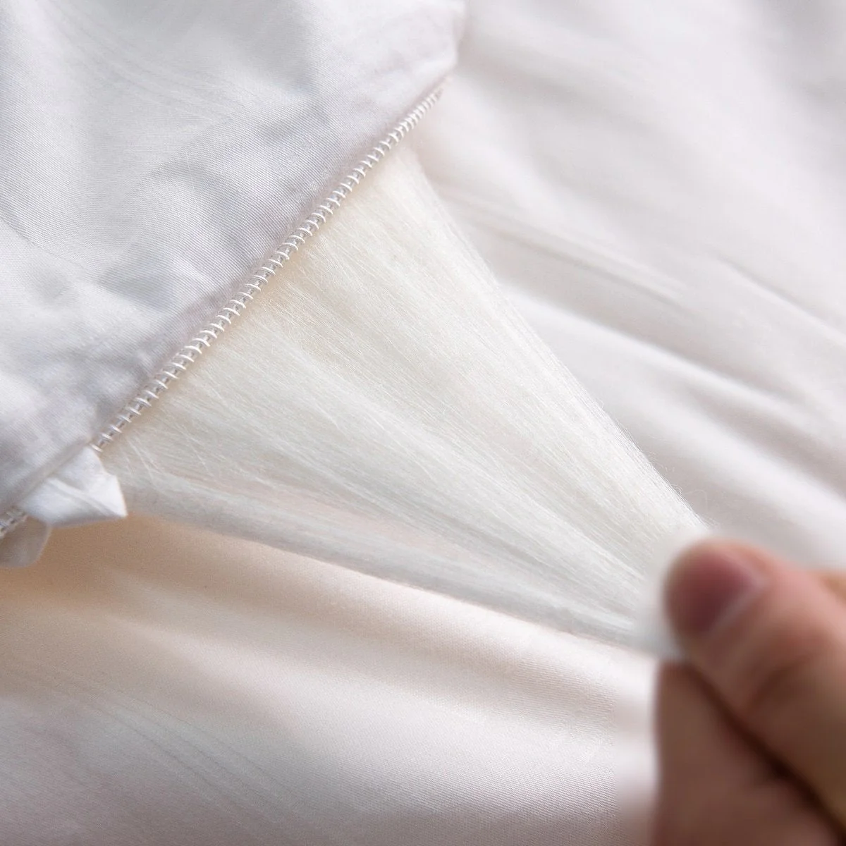 200 x 230 size Tussah Silk All Season Duvet Insert - Image 9
