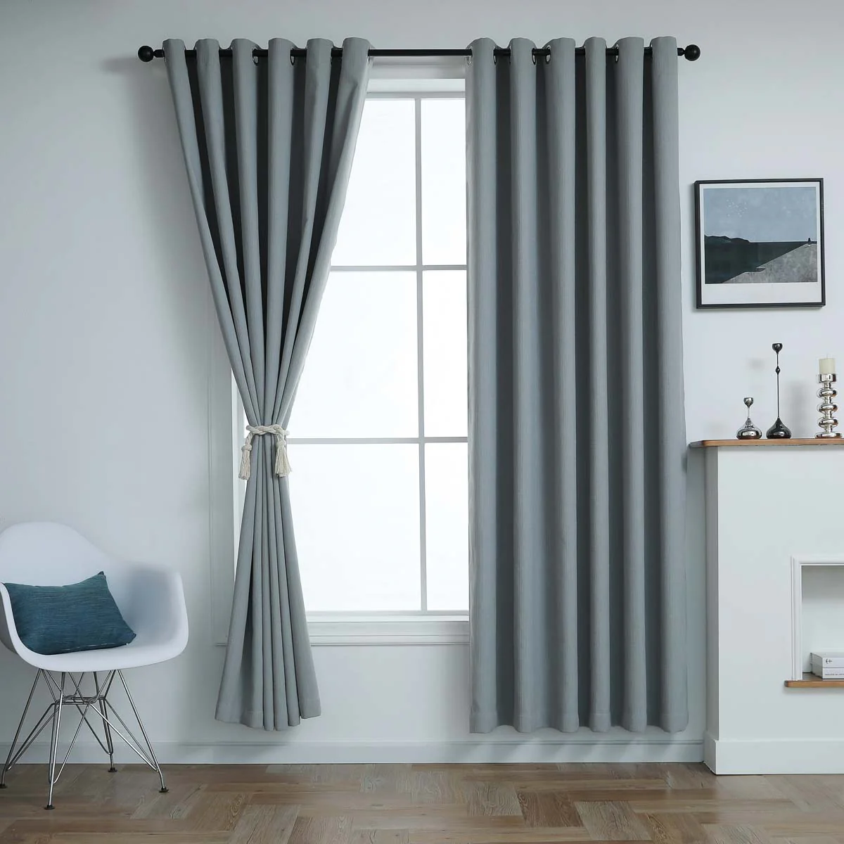 Bethka Solid Color Curtain - Image 18
