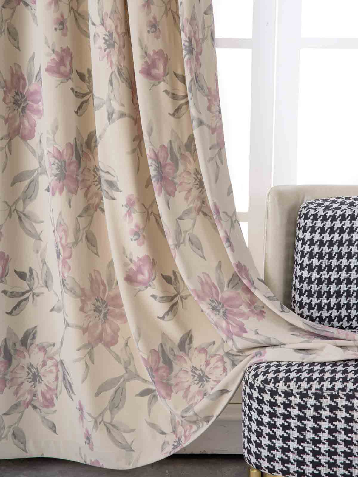 Floral Marilyn Floral Polyester Curtain - Image 15
