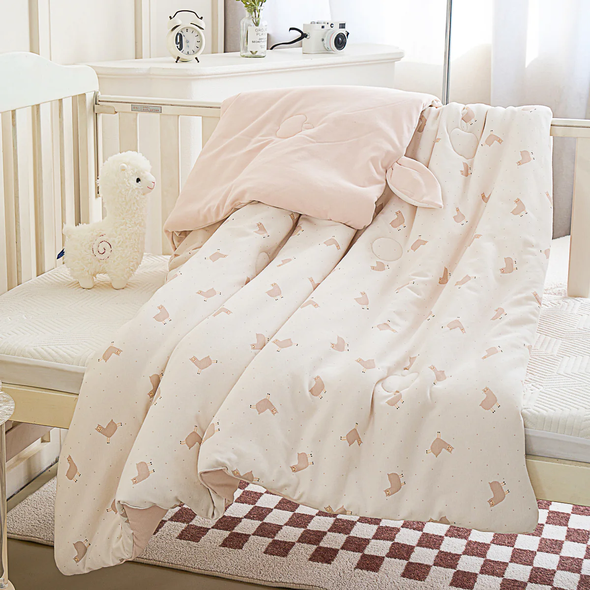 Happy Alpaca Cotton Knitted All Season Comforter - Image 14