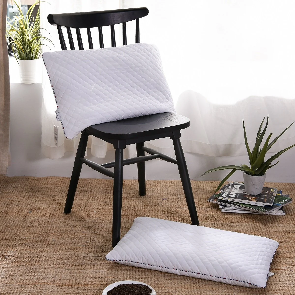 PiloMio® Adjustable Buckwheat Pillow - Medium - Image 6