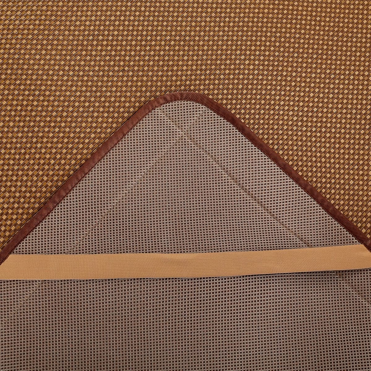 Plaid Bing Si Rattan Mattress Topper Set - Image 8