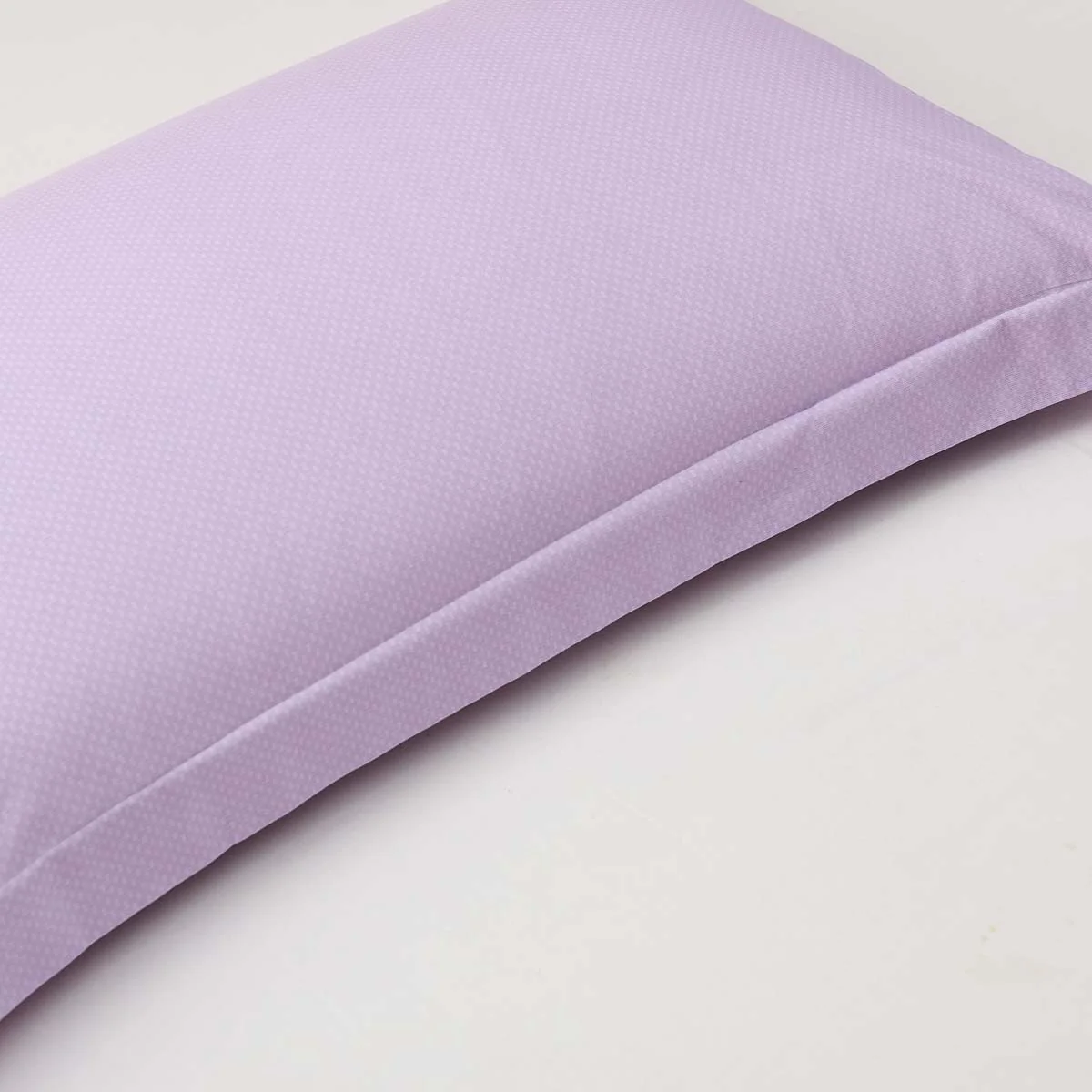 Theta Lilac Purple Pattern Cotton Pillow Sham - Image 10