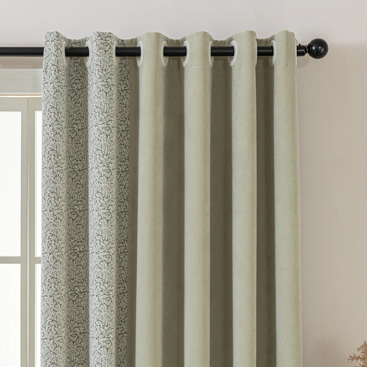 Verdure Leaf Jacquard Curtain - Image 11