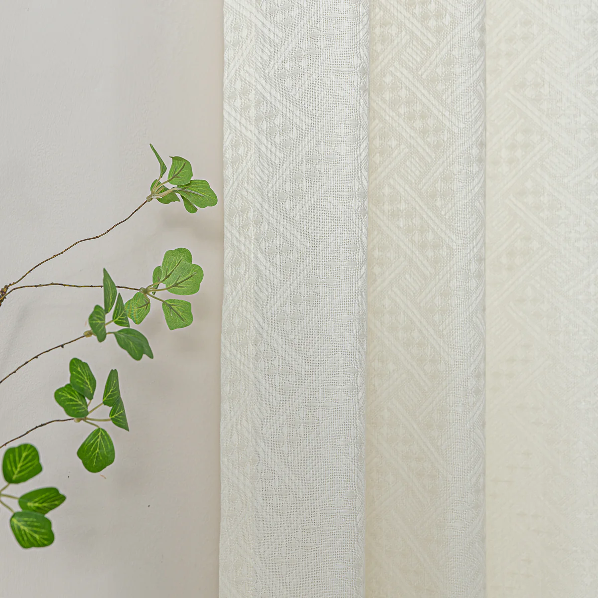 Warp-Weft Sheer Curtain - Image 7
